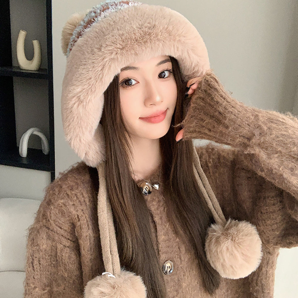 Women Colourblocked Beanie