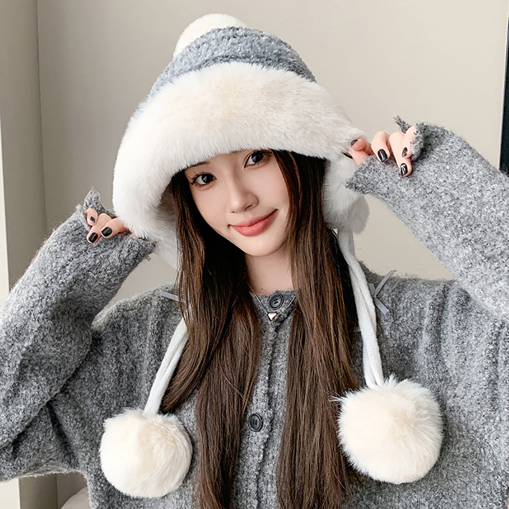 Women Colourblocked Beanie