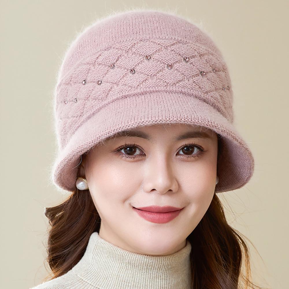 Women Self Design Beanie