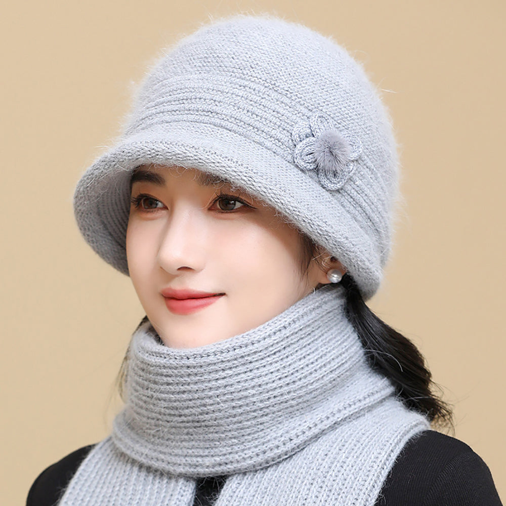 Women Self Design Beanie