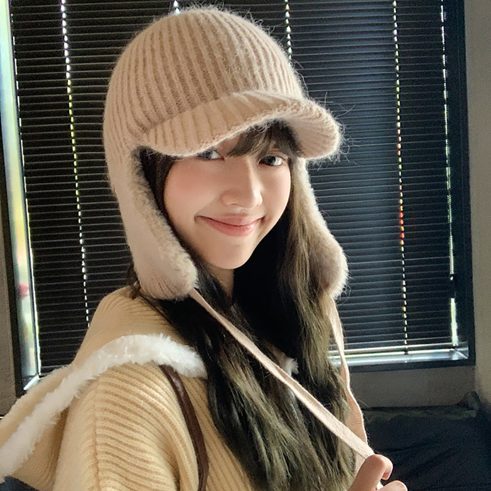 Women Self Design Beanie