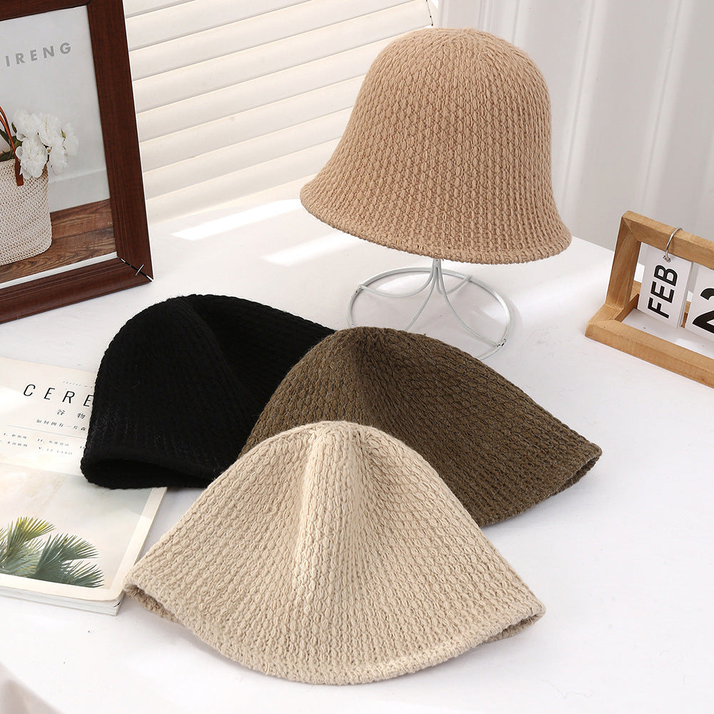 Women Self Design Casual Beanie Caps