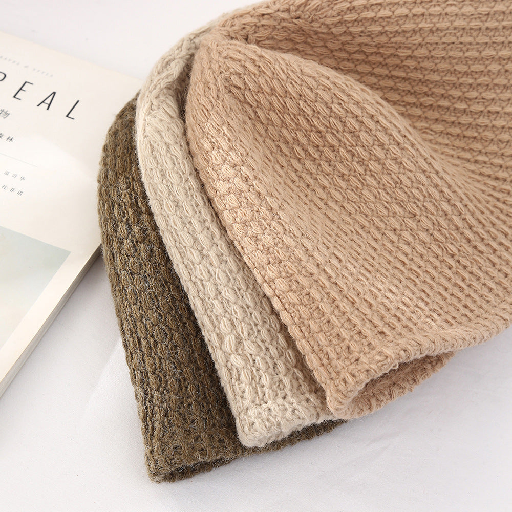 Women Self Design Casual Beanie Caps