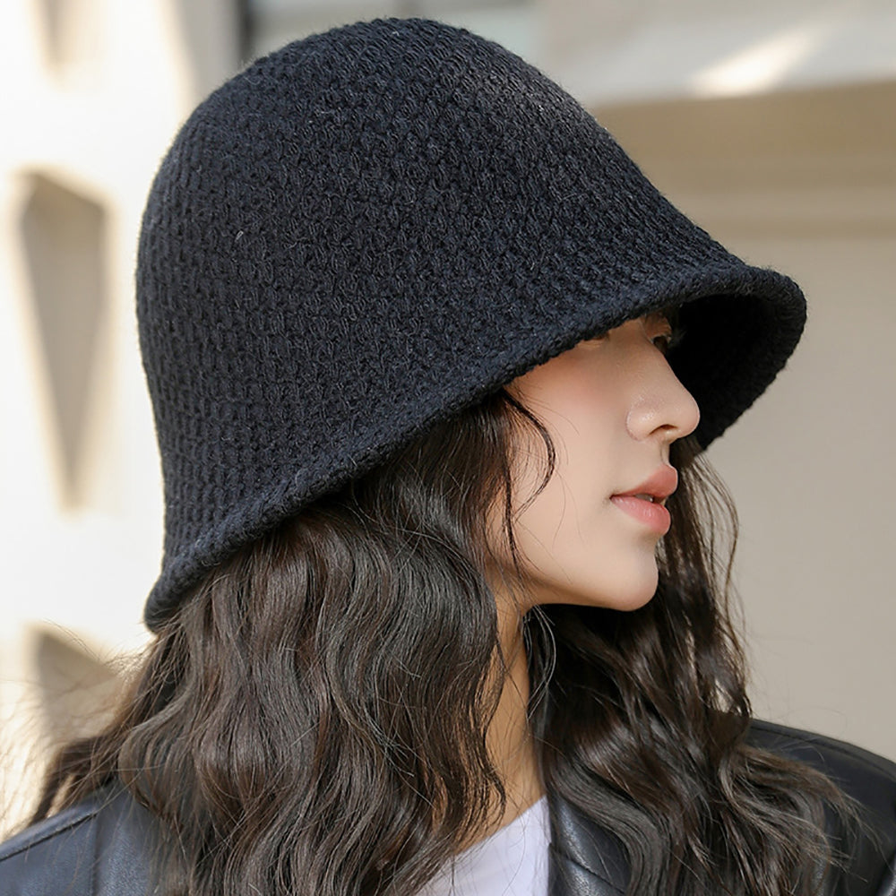 Women Self Design Beanie