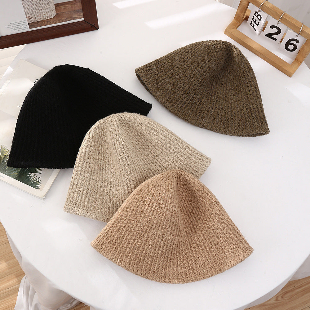 Women Self Design Beanie