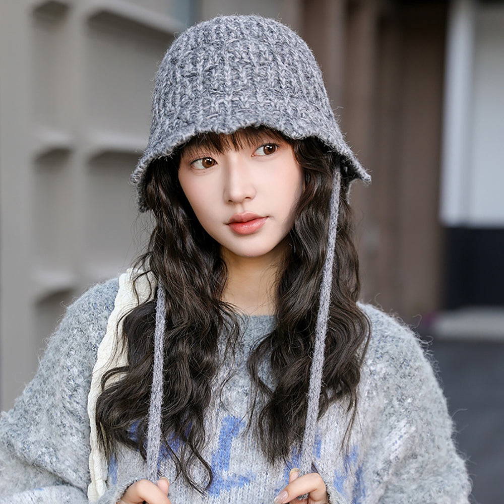 Women Self Design Beanie
