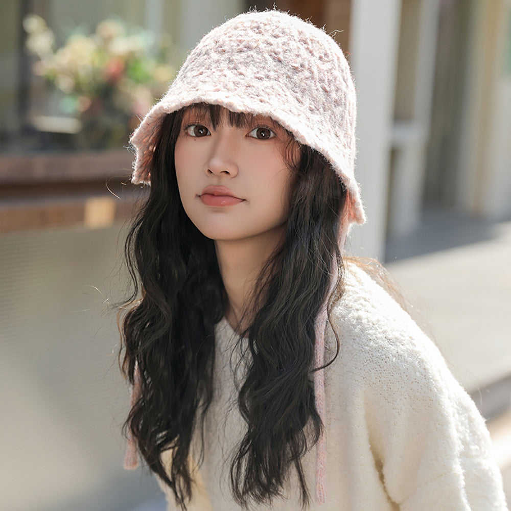 Women Self Design Beanie