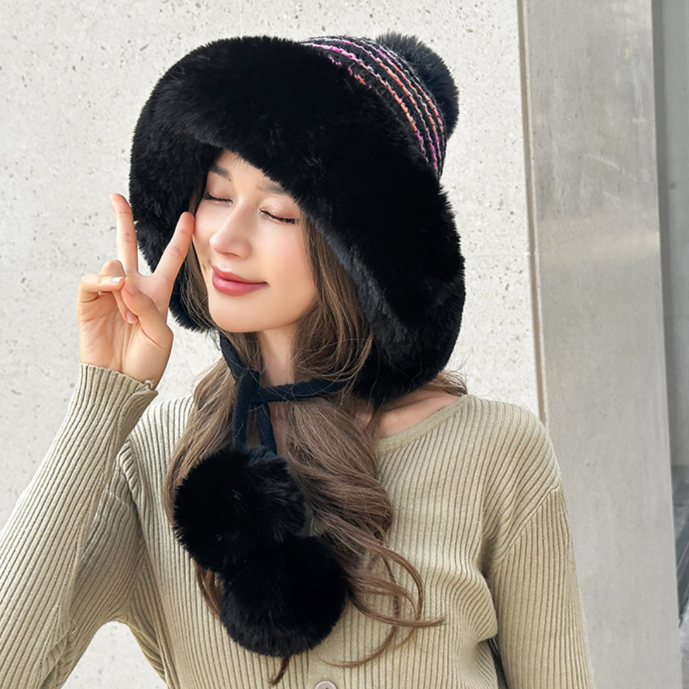 Women Self Design Beanie