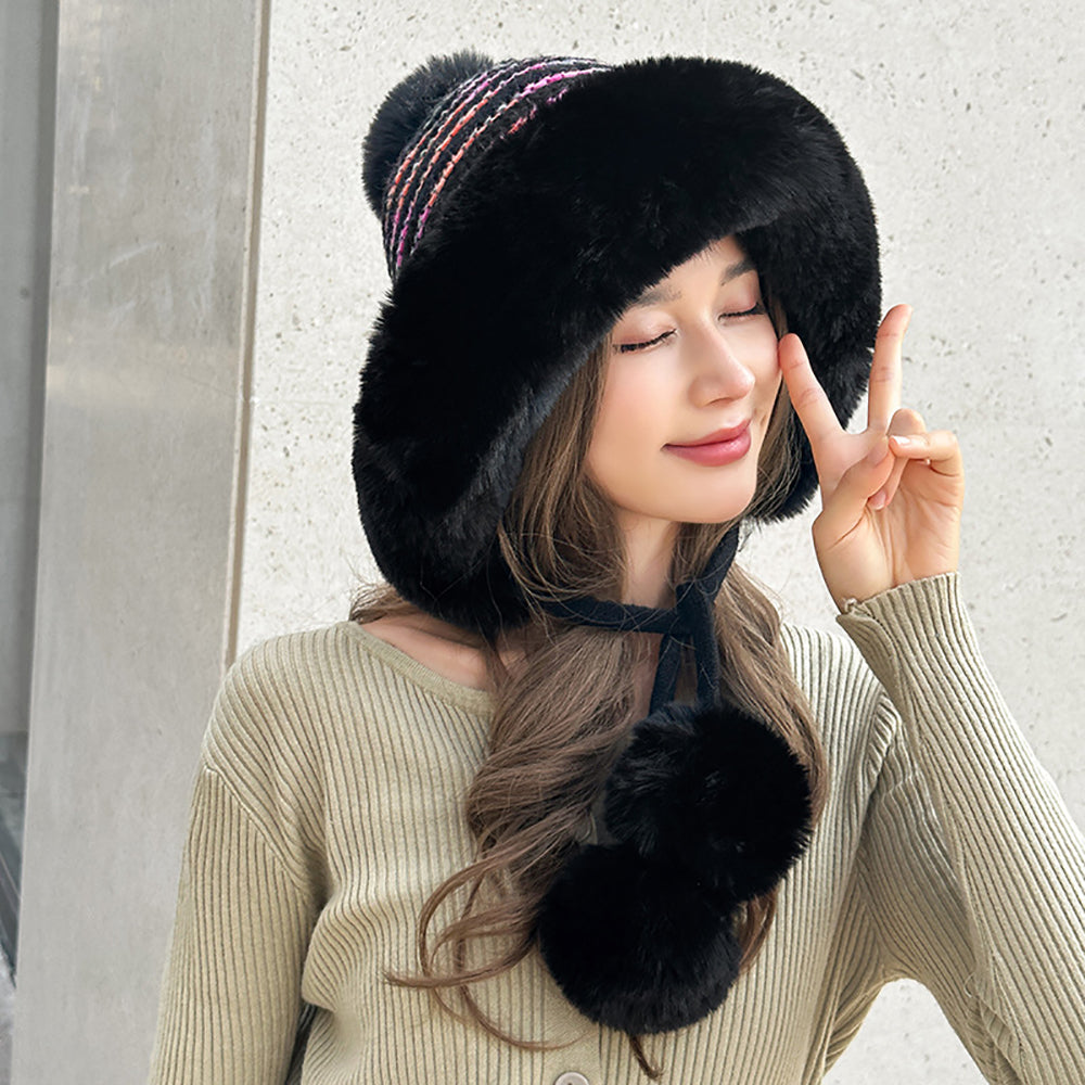 Women Self Design Beanie