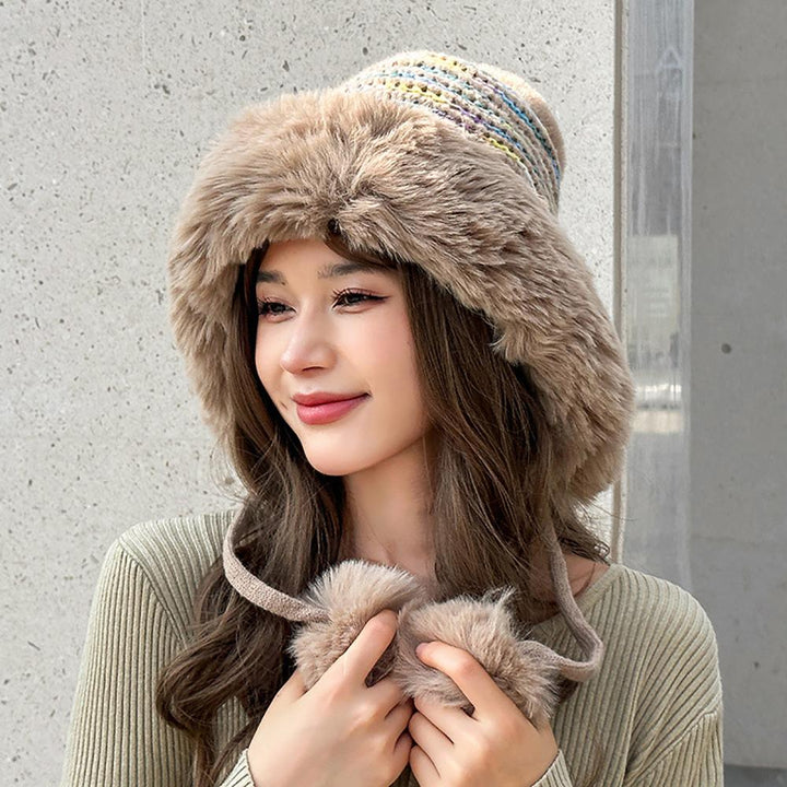 Women Self Design Beanie