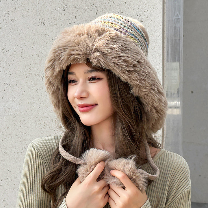 Women Self Design Beanie