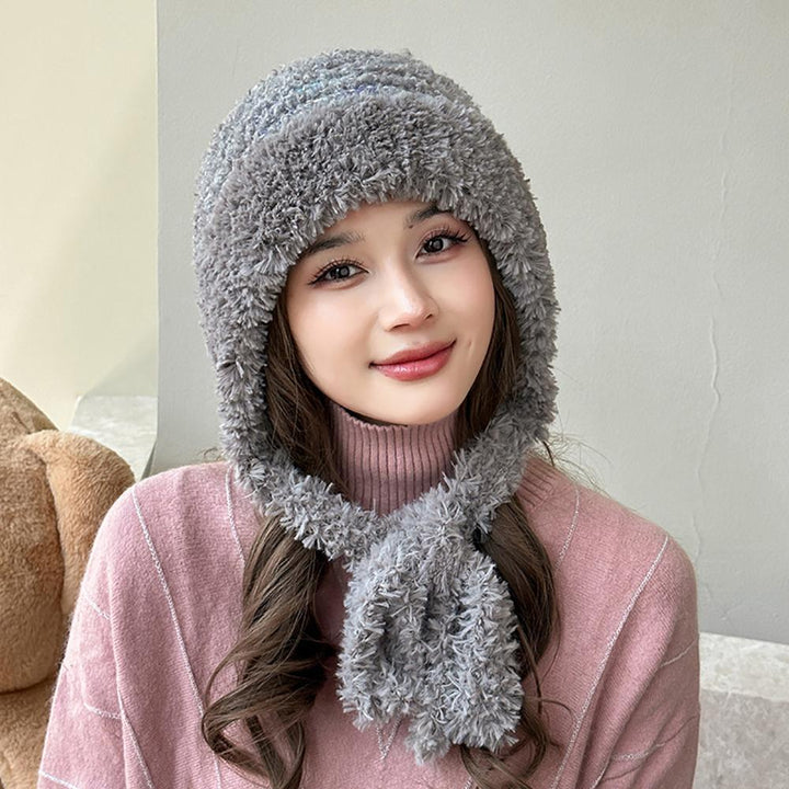 Women Self Design Beanie