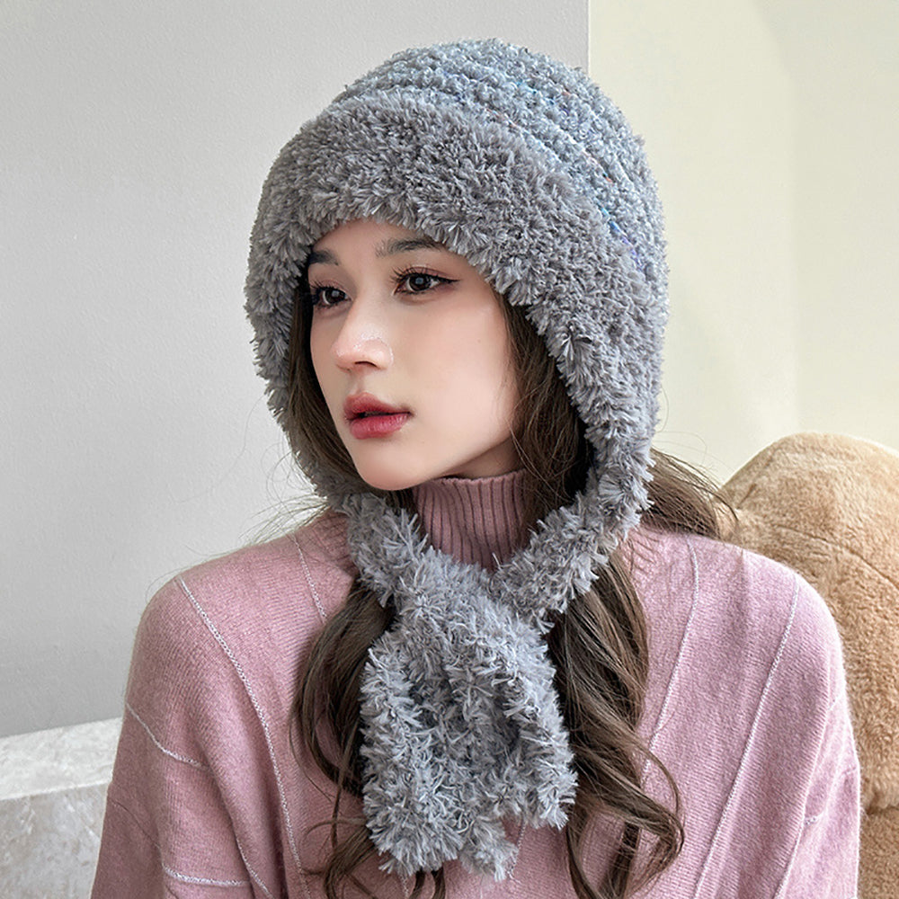 Women Self Design Beanie