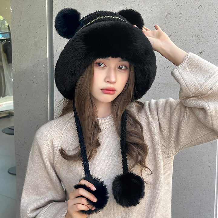Women Self Design Beanie