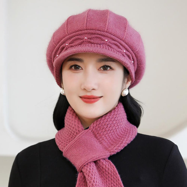Women Self Design Beanie