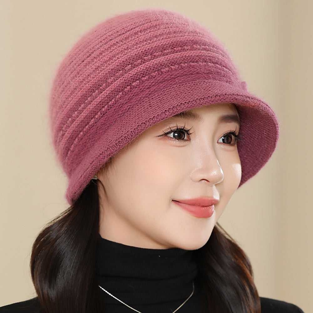 Women Self Design Beanie