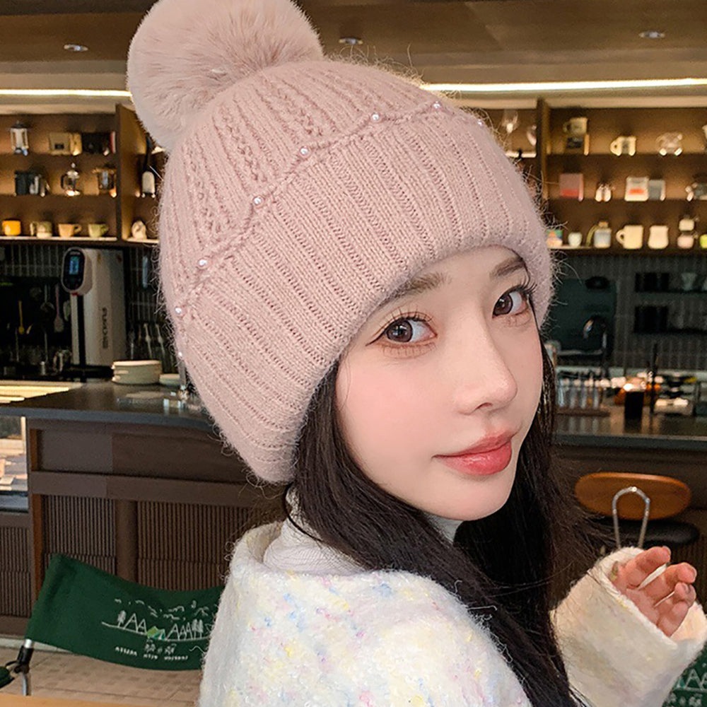 Self Design Women Beanie