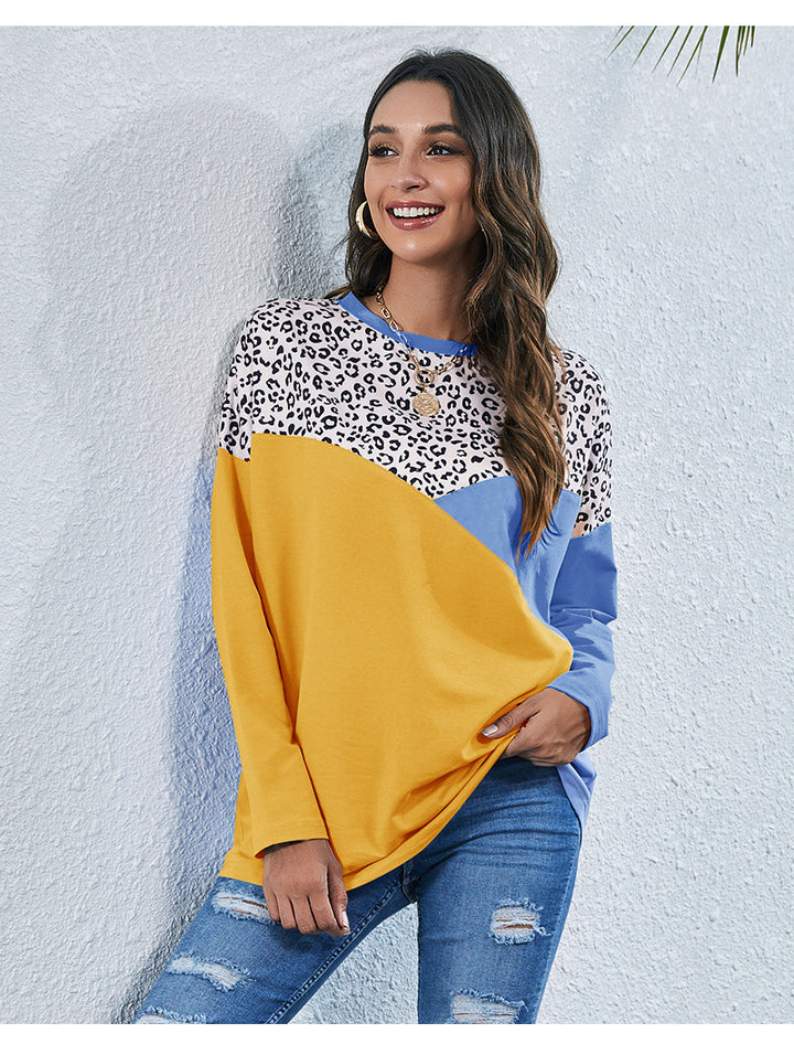 Women Yellow Printed Sweatshirt