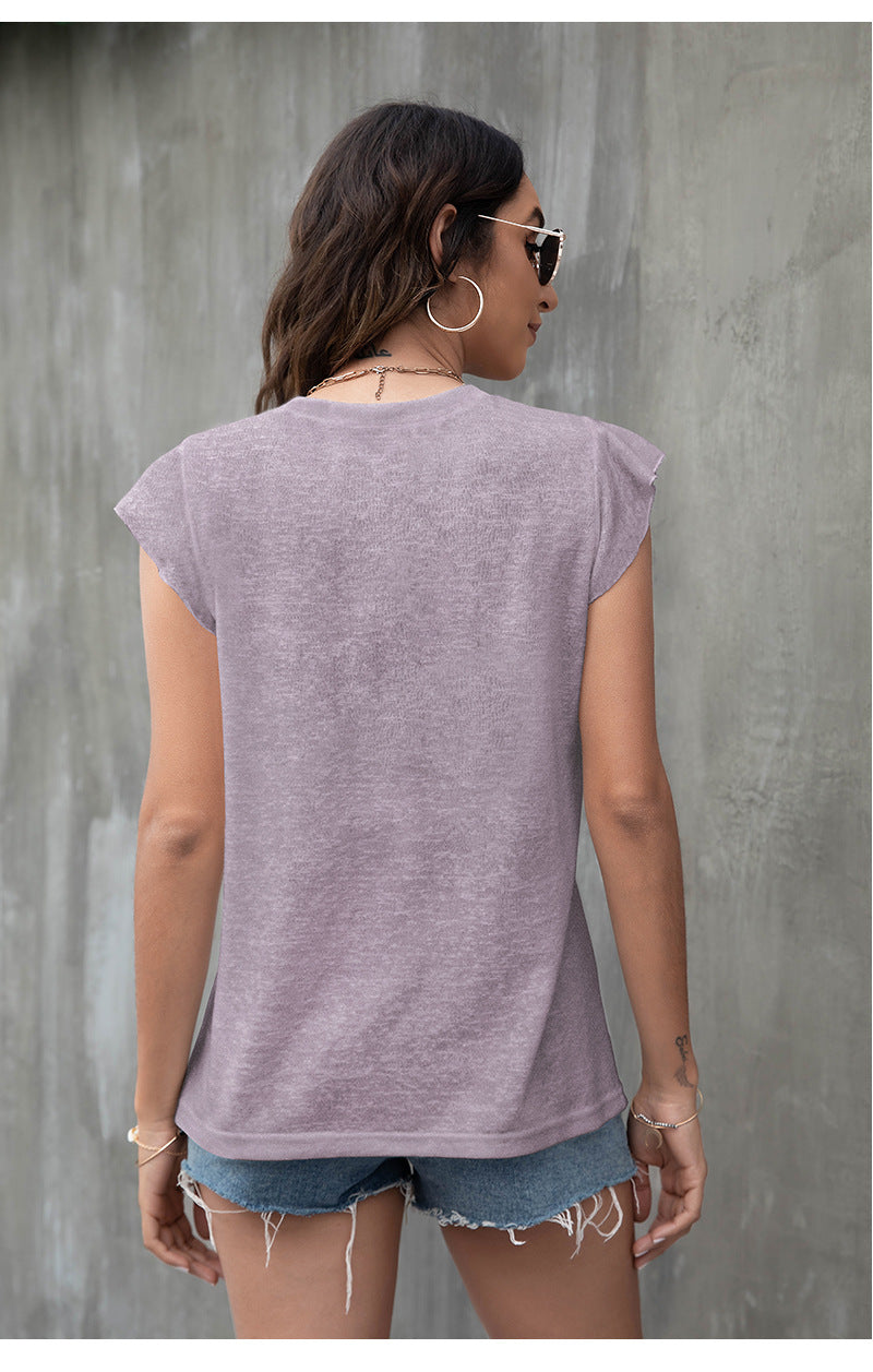 Mauve Empire Top