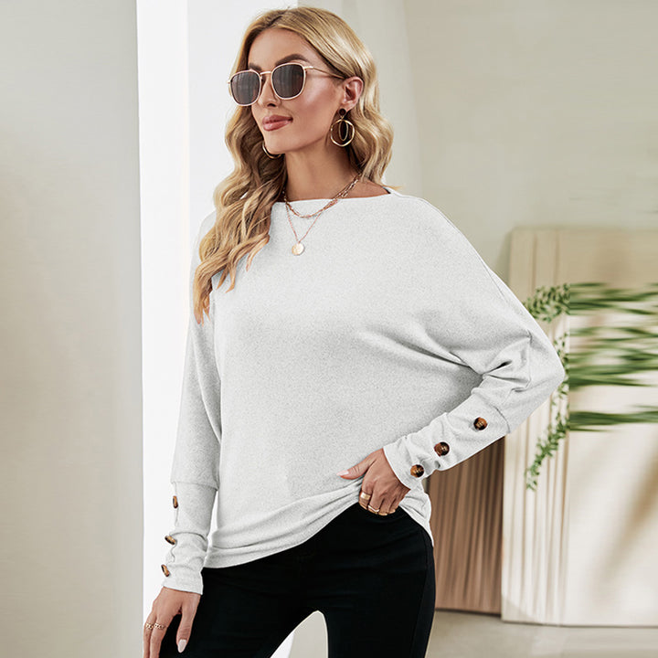 Women Off White Pullover