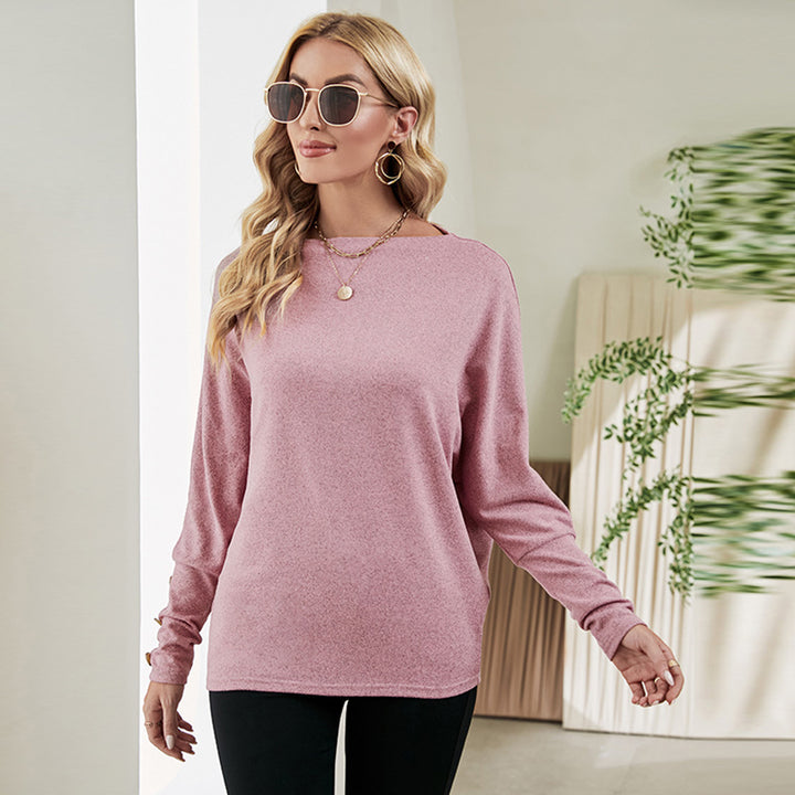 Women Pink Pullover with Applique Detail