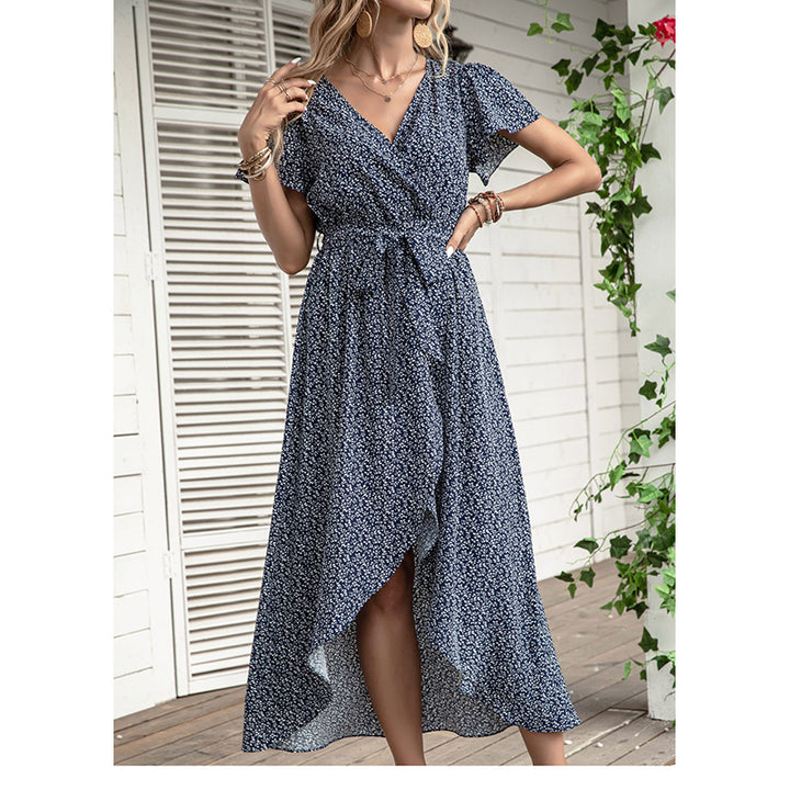 Floral Printed Fit & Flare Dress