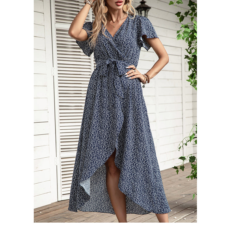 Floral Printed Fit & Flare Dress