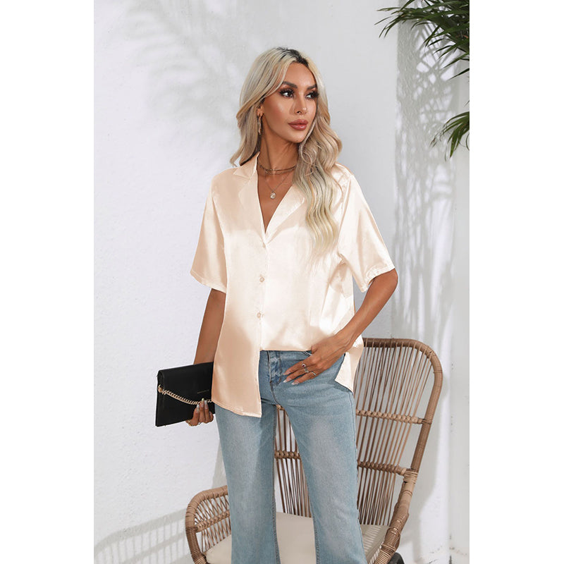 Shirt Style Crop Top