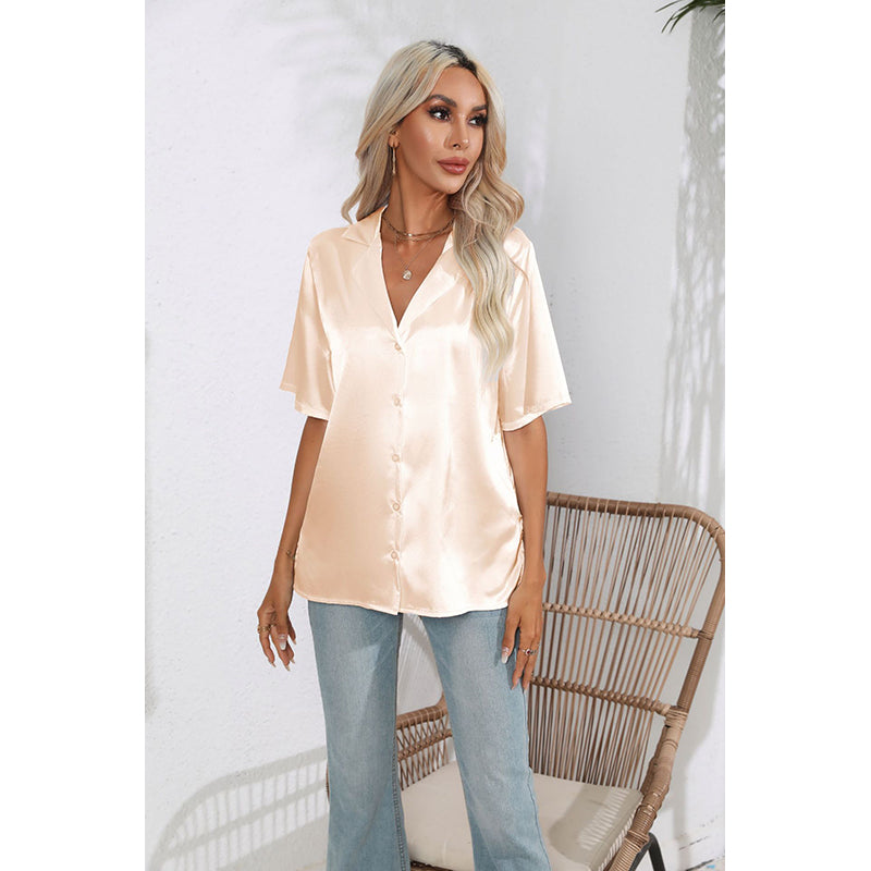 Shirt Style Crop Top
