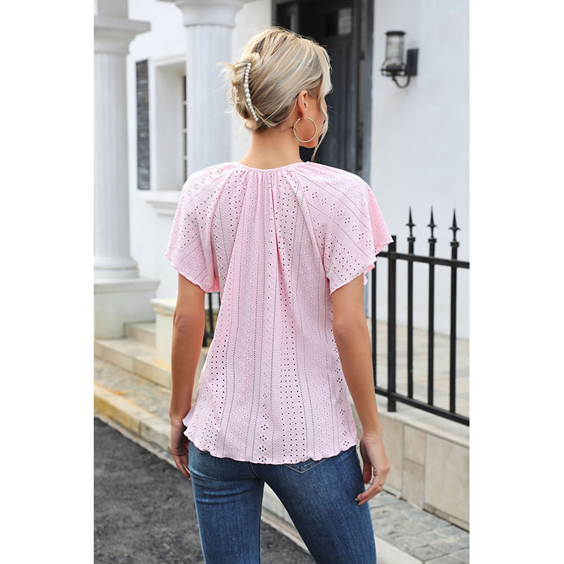 Tie-Up Neck Top