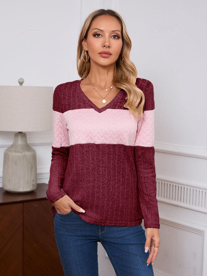 Regular Fit V-Neck Tshirt