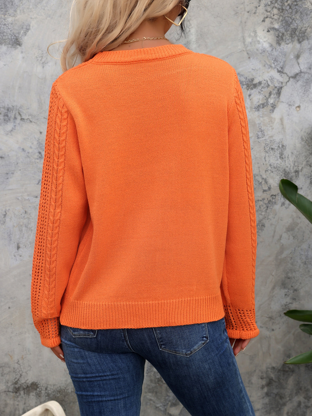 Women Self Design Pullover