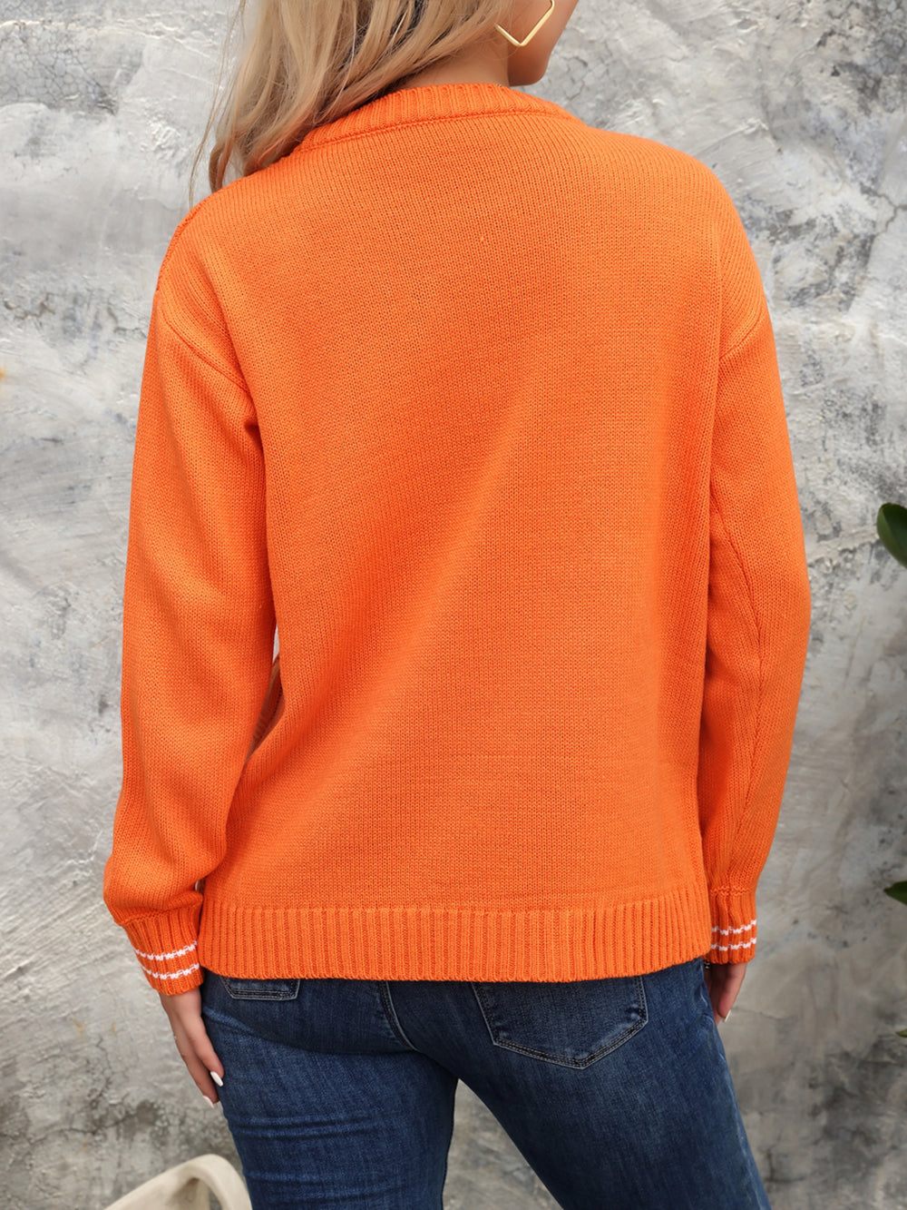 Women Cable Knit Pullover