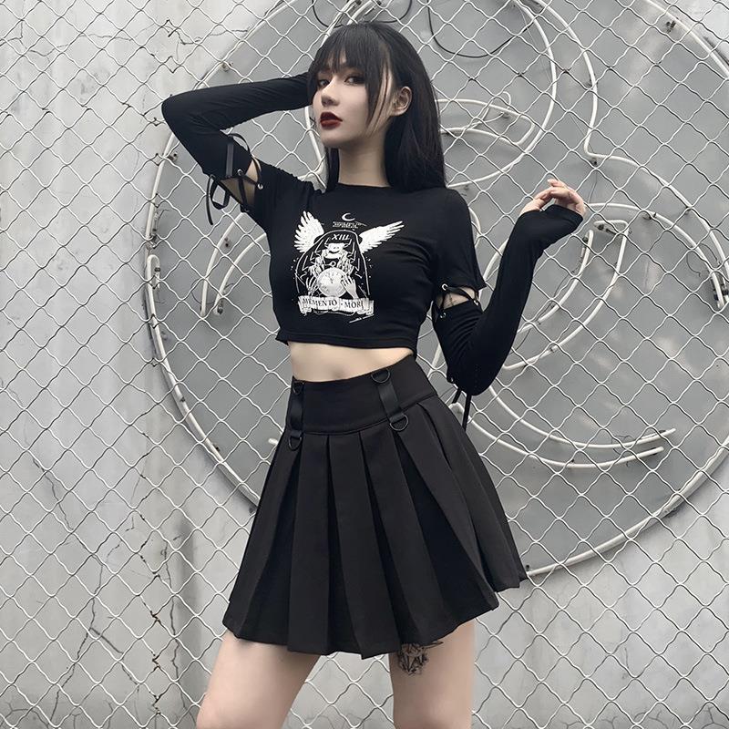 Graphic Printed Crop Top