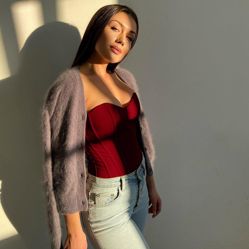 Sweetheart Strapless Tube Top
