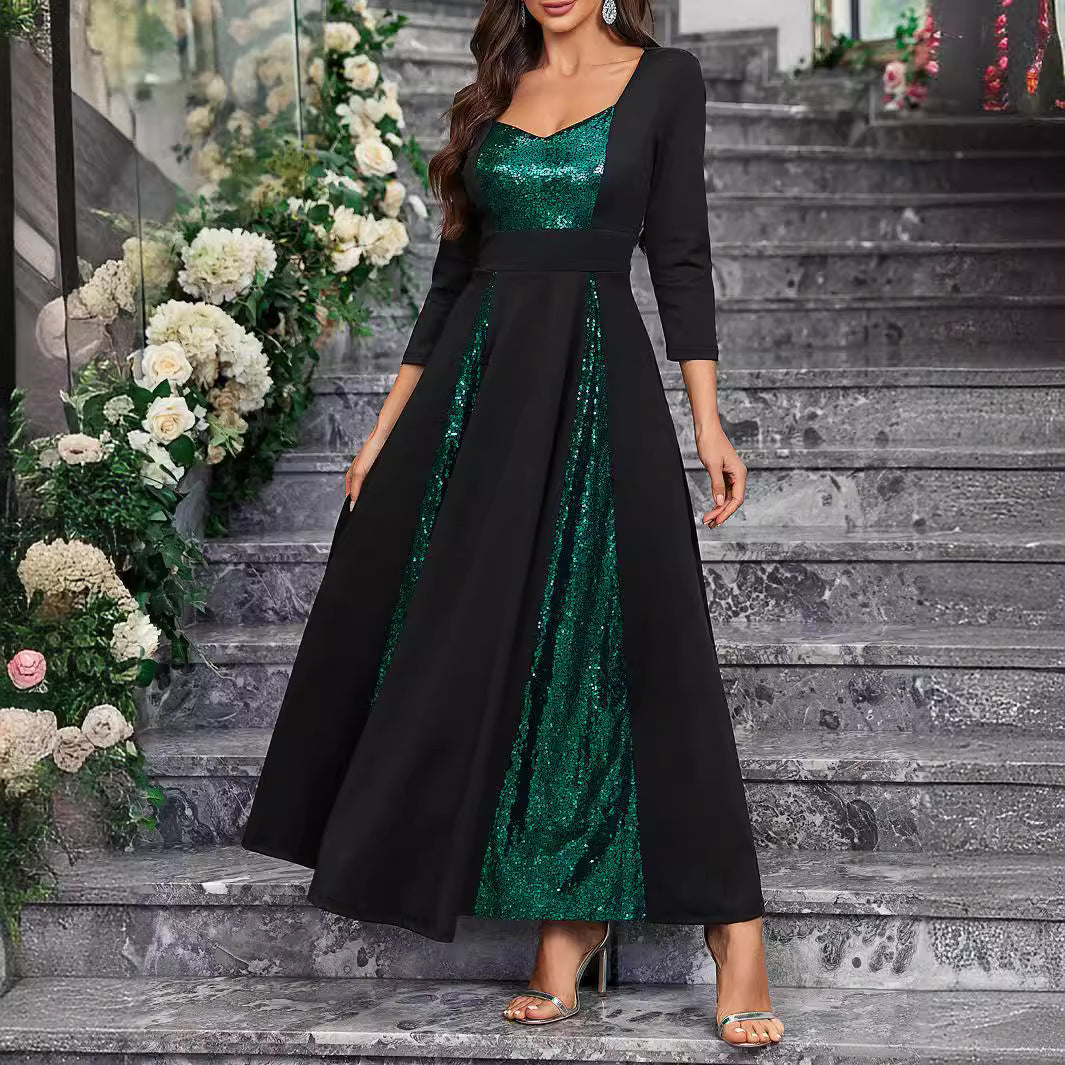 Embellished Maxi Dress
