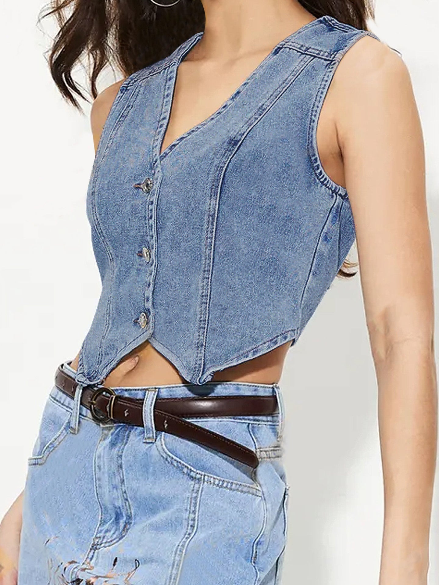 Women Sold Cotton Crop Top