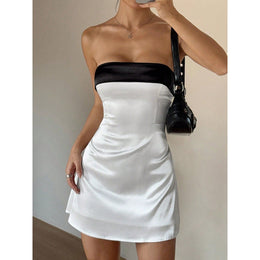 Strapless Bandeau Mini Dress