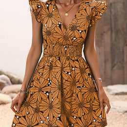 Floral Print Midi Dress