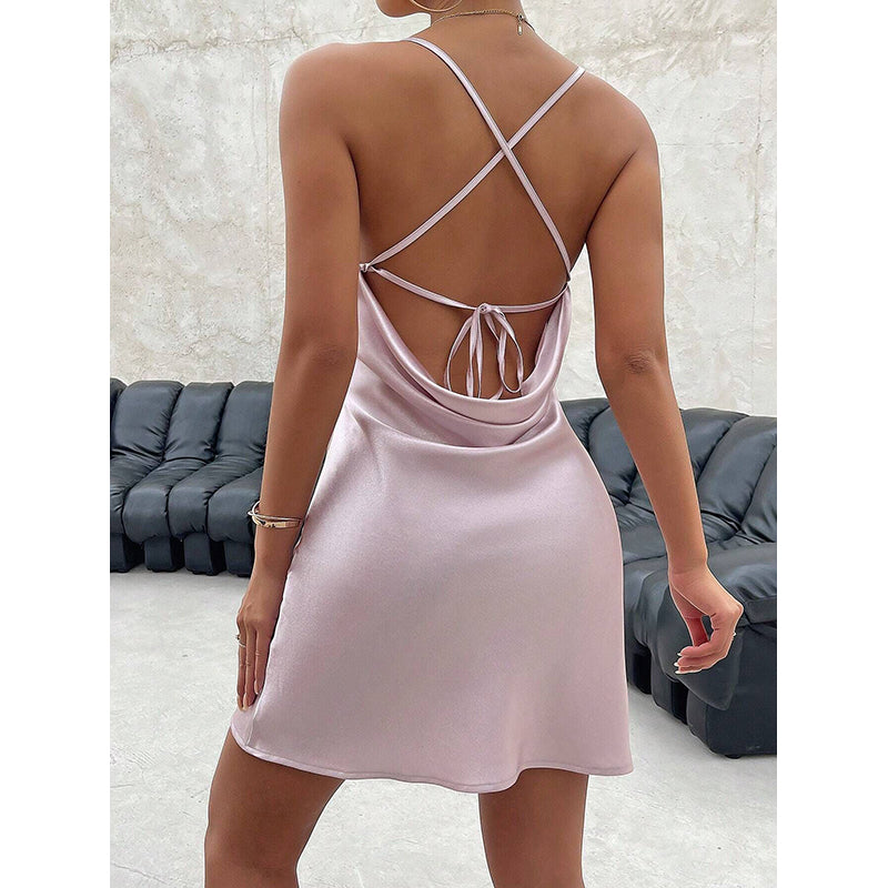 Pink Bodycon Mini Dress