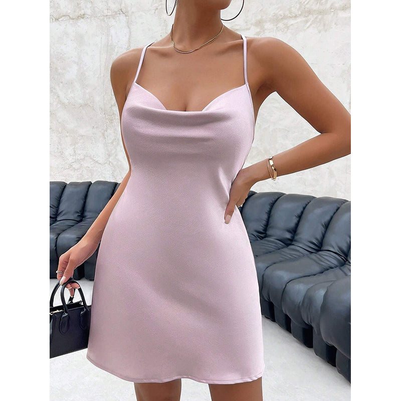 Pink Bodycon Mini Dress