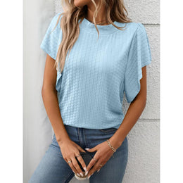 Women Self Design Peplum Top