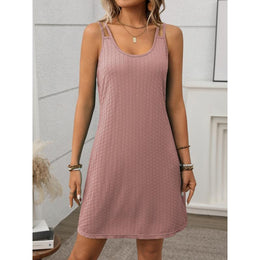 Jacquard A-Line Dress