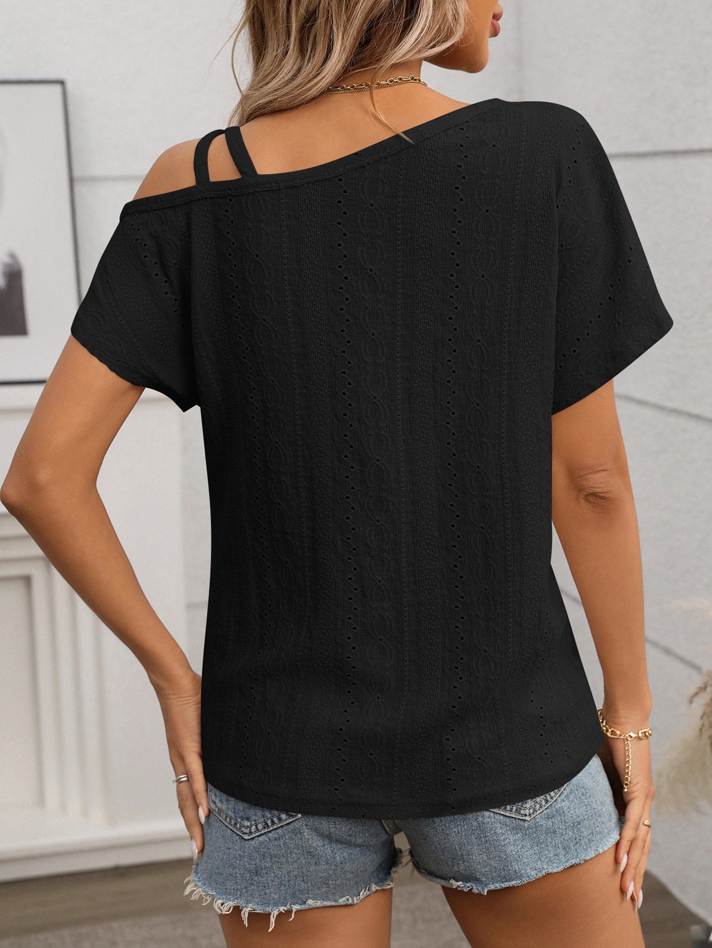 Women Solid Peplum Top