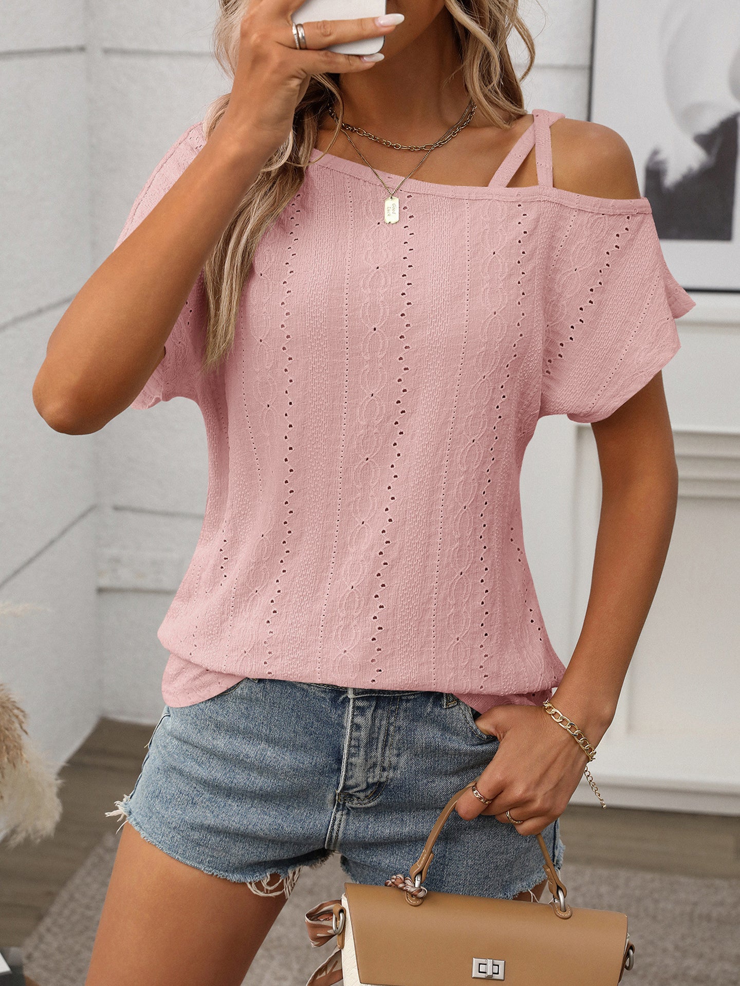 Women Solid Boat Neck Regular Top
