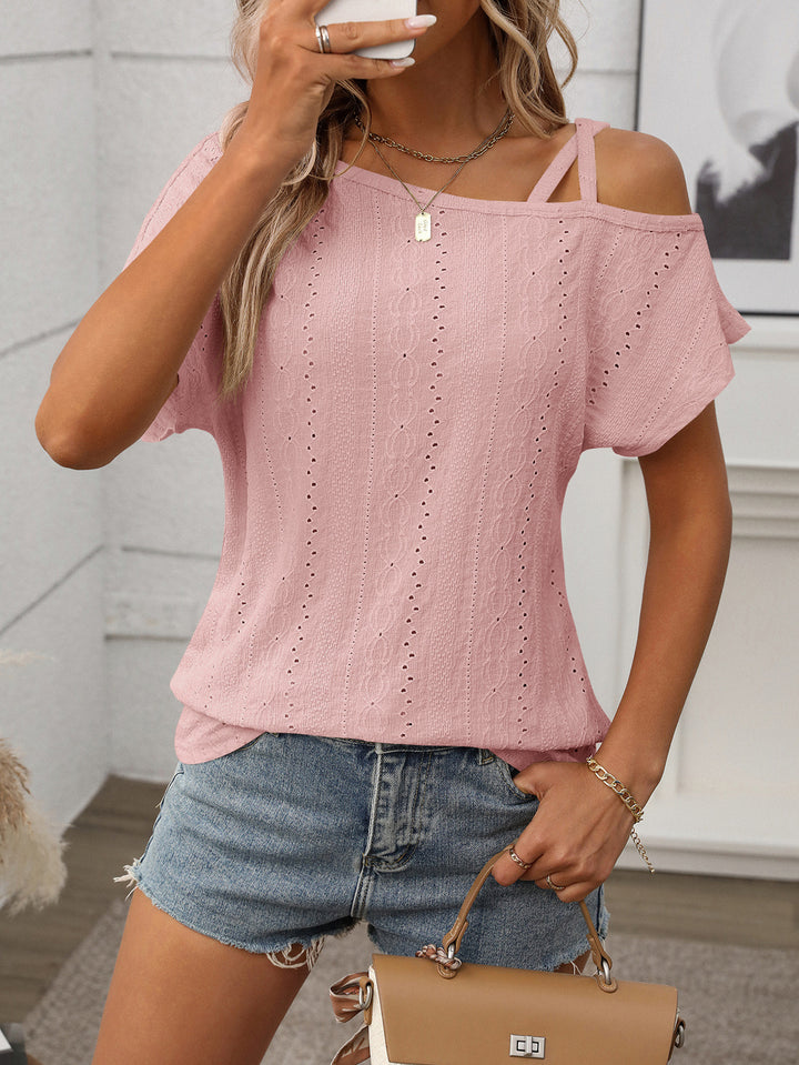 Women Solid Boat Neck Regular Top