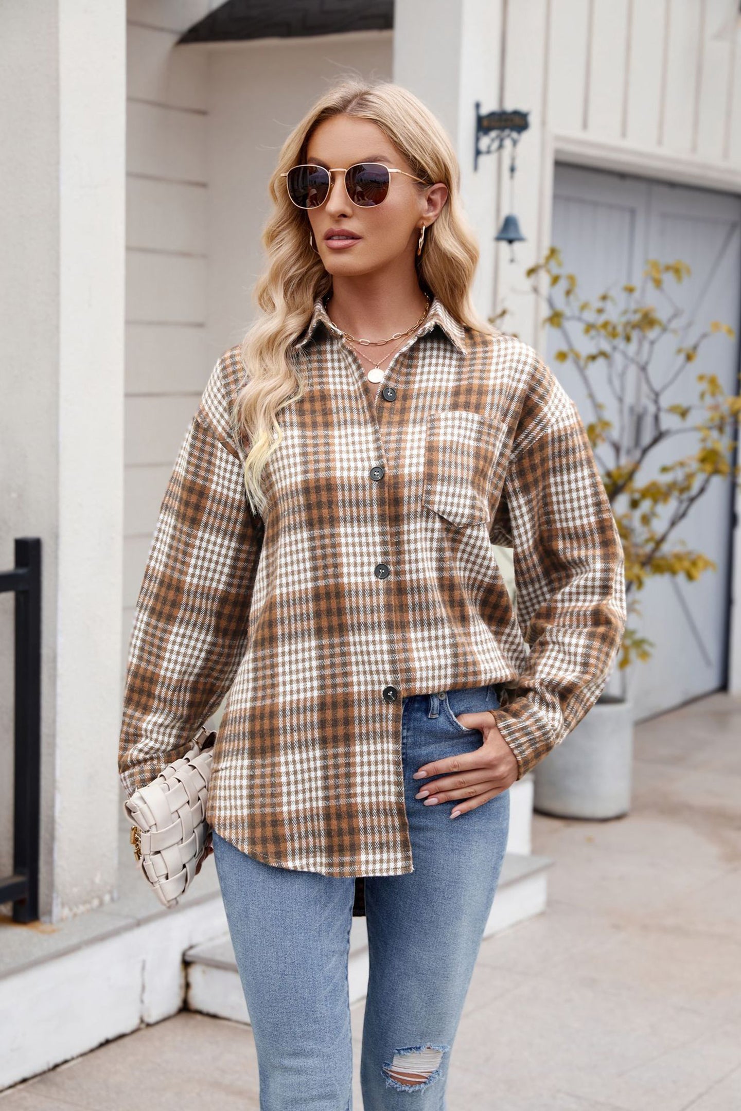 Women Opaque Checked Casual Shirt