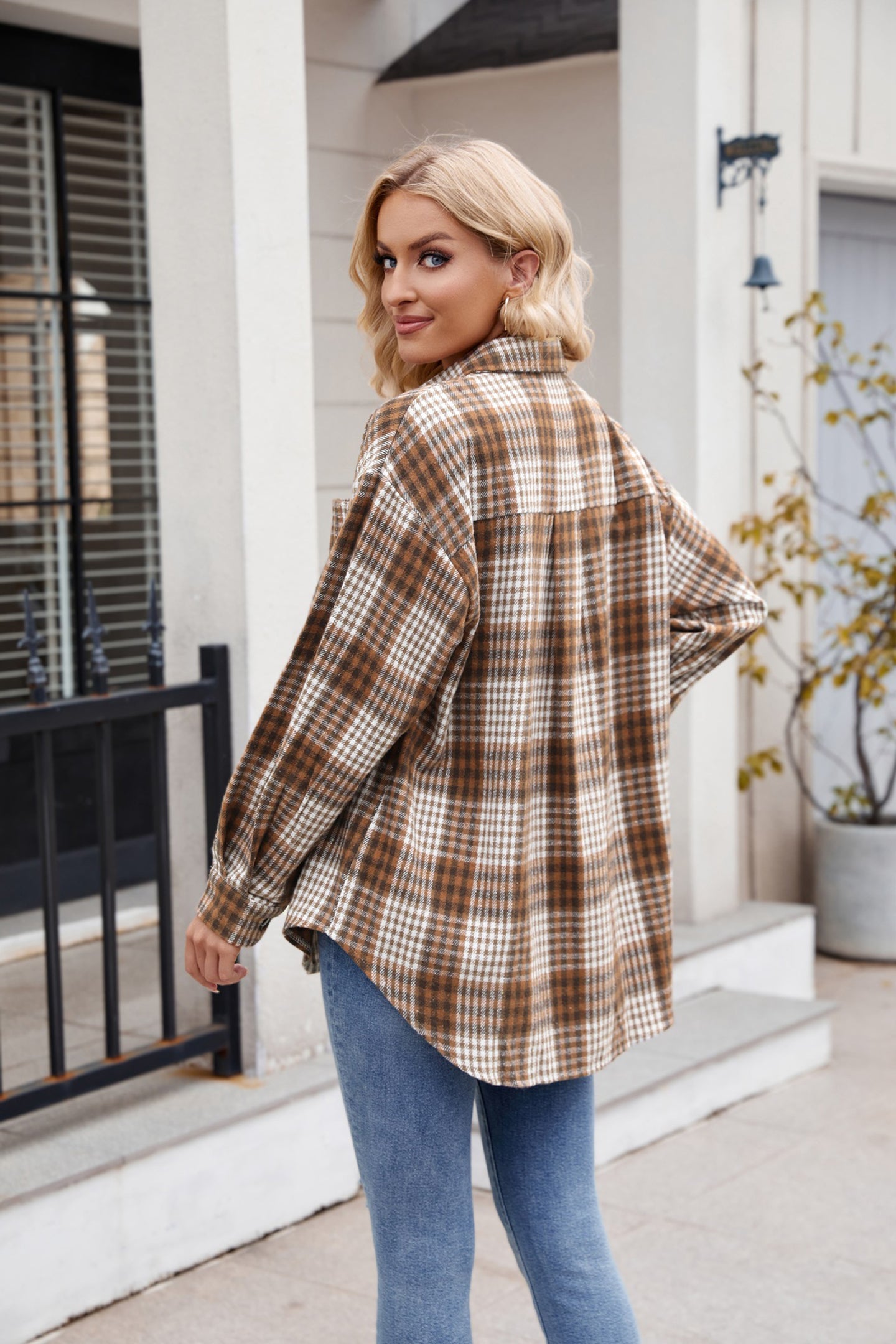 Women Opaque Checked Casual Shirt