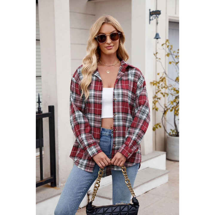 Women Opaque Checked Casual Shirt