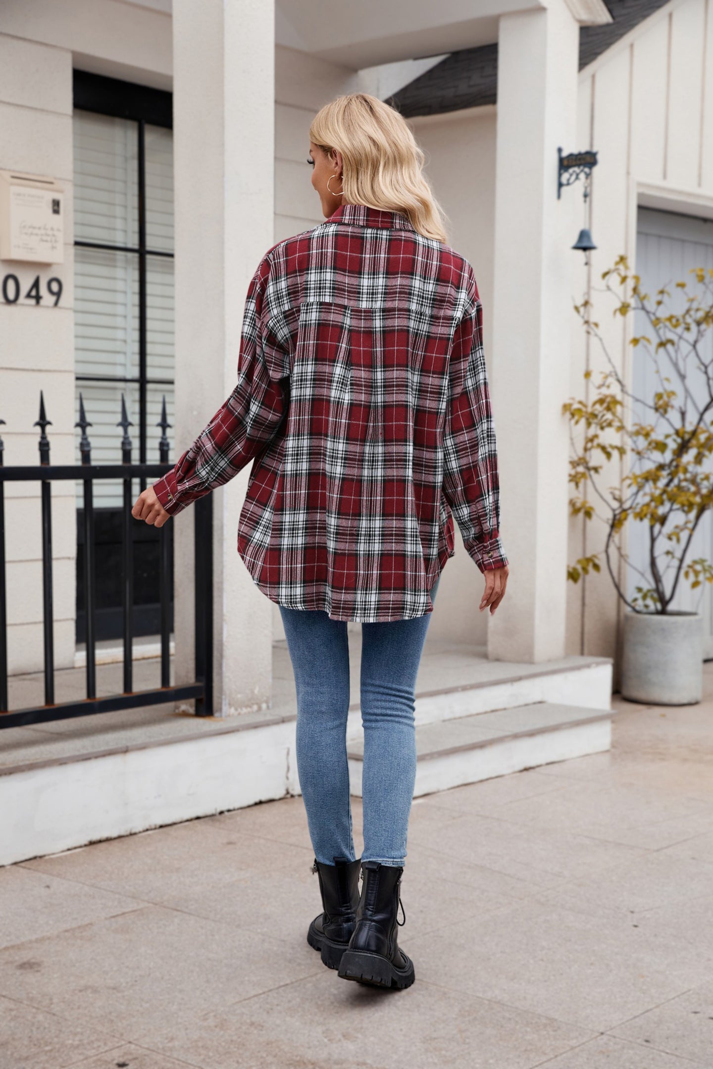 Women Opaque Checked Casual Shirt